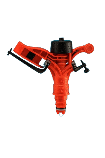 ASPERSOR CIRCULAR PLASTICO 1/2" ROSCA MACHO 3.5* 2.5 CON CONECTOR